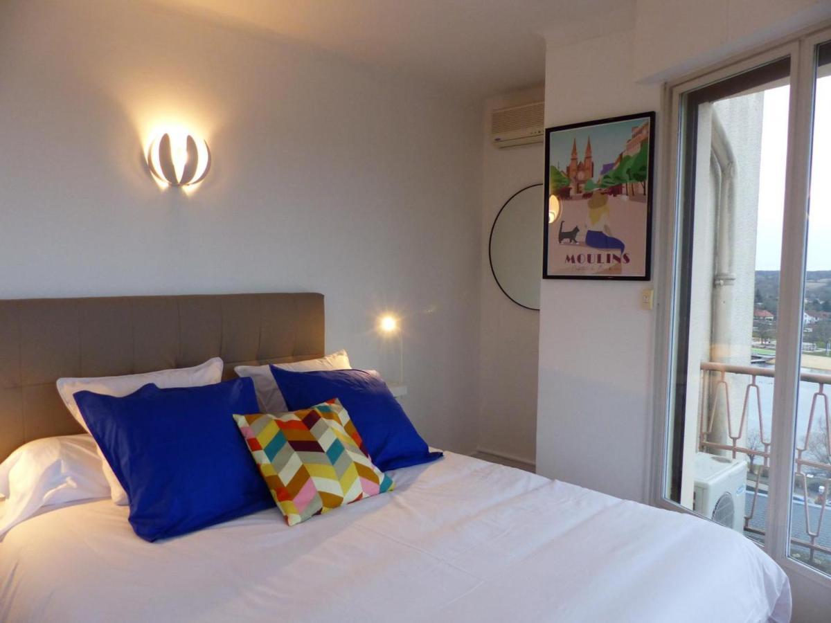 Appartement Panoramique Au Centre De Moulins Avec Terrasse, 2 Chambres, Et Equipements Modernes - Fr-1-489-412 エクステリア 写真